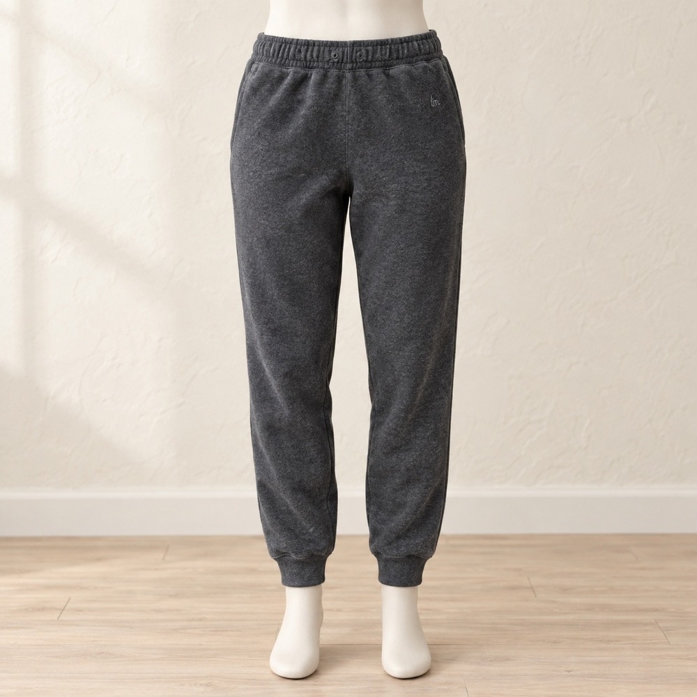 Travis Mathew Mens XS Fleece Jogger Sweatpants Charcoal Gray Heather Tapered